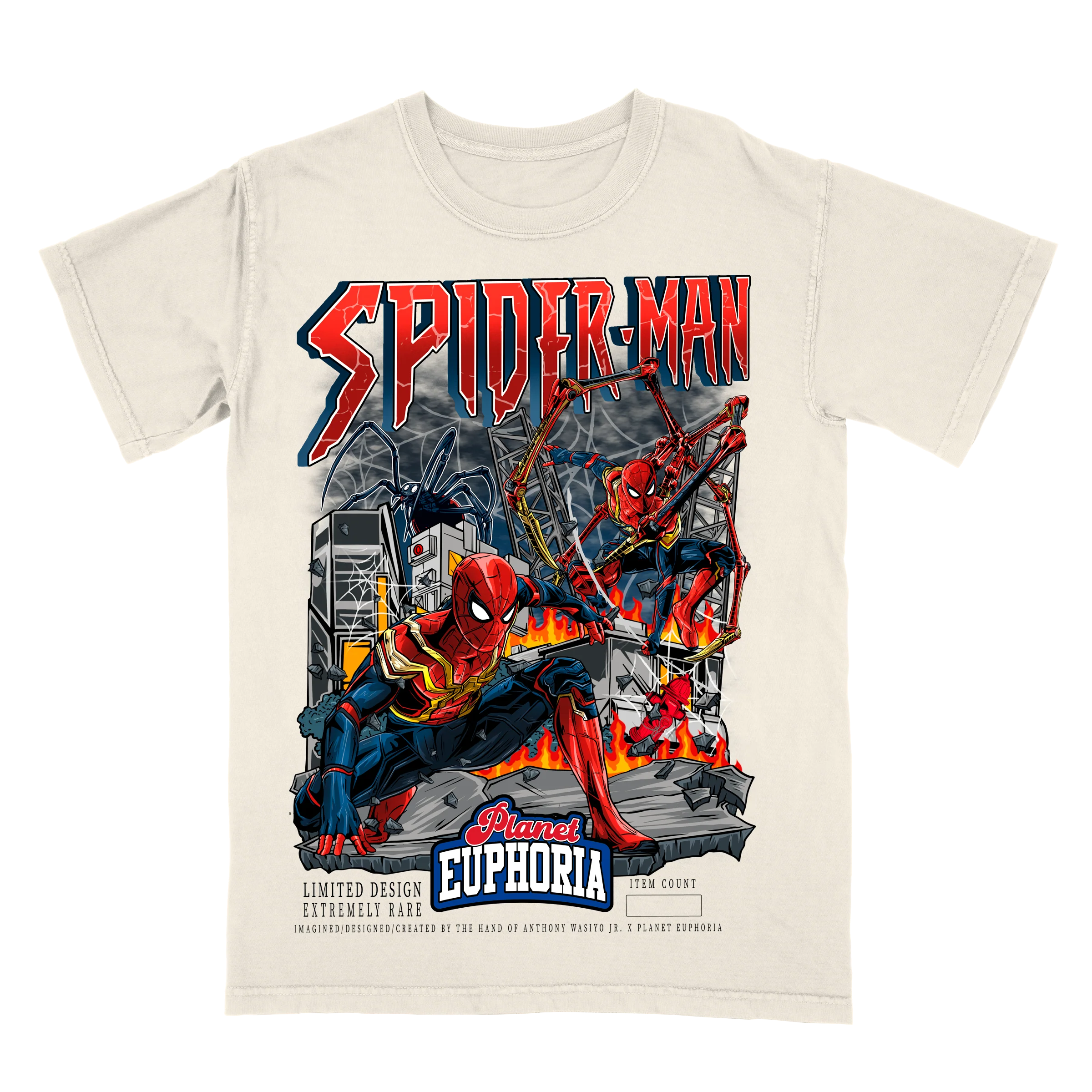 Advanced Spider-Man Limited Edition Graphic T-Shirt Organic