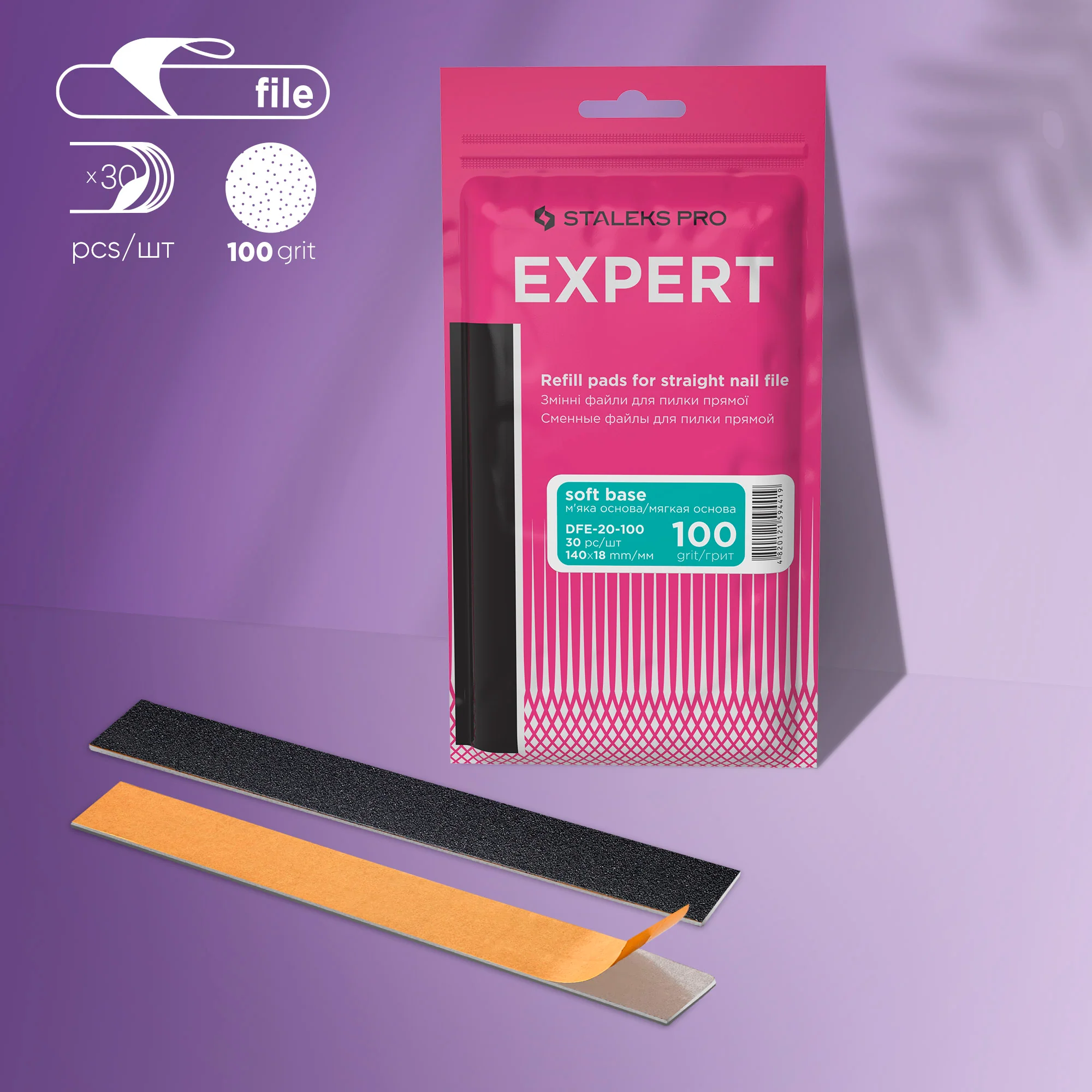 Specialty Disposable Cushioned Stick On Files for Expert 20 Metal Base Dependable