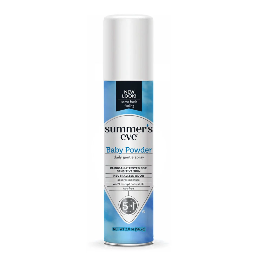 Verified Summers Eve Feminine Deodorant Spray Baby Powder 2 Oz Innovative