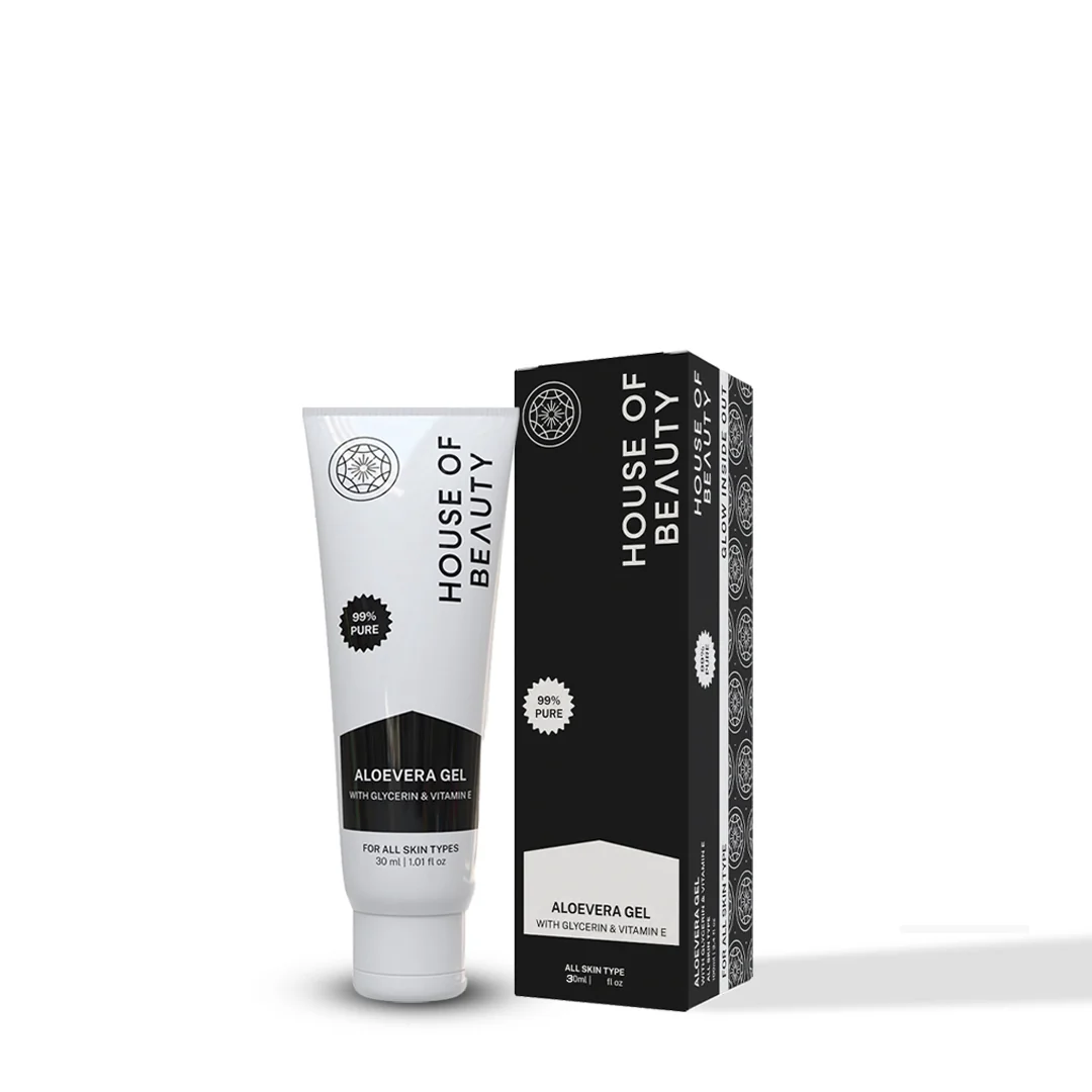 Crafted House of Beauty Pure Aloe Vera Face Gel 30 ml Responsible