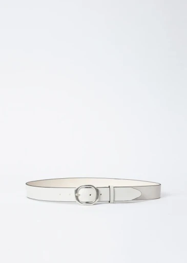 Fast Rag Bone Audrey Belt in Antique White Pure