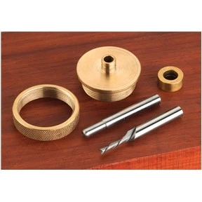 Smooth Veneer Inlay Router Collar Template Guide Bit Kit Tool Traditional