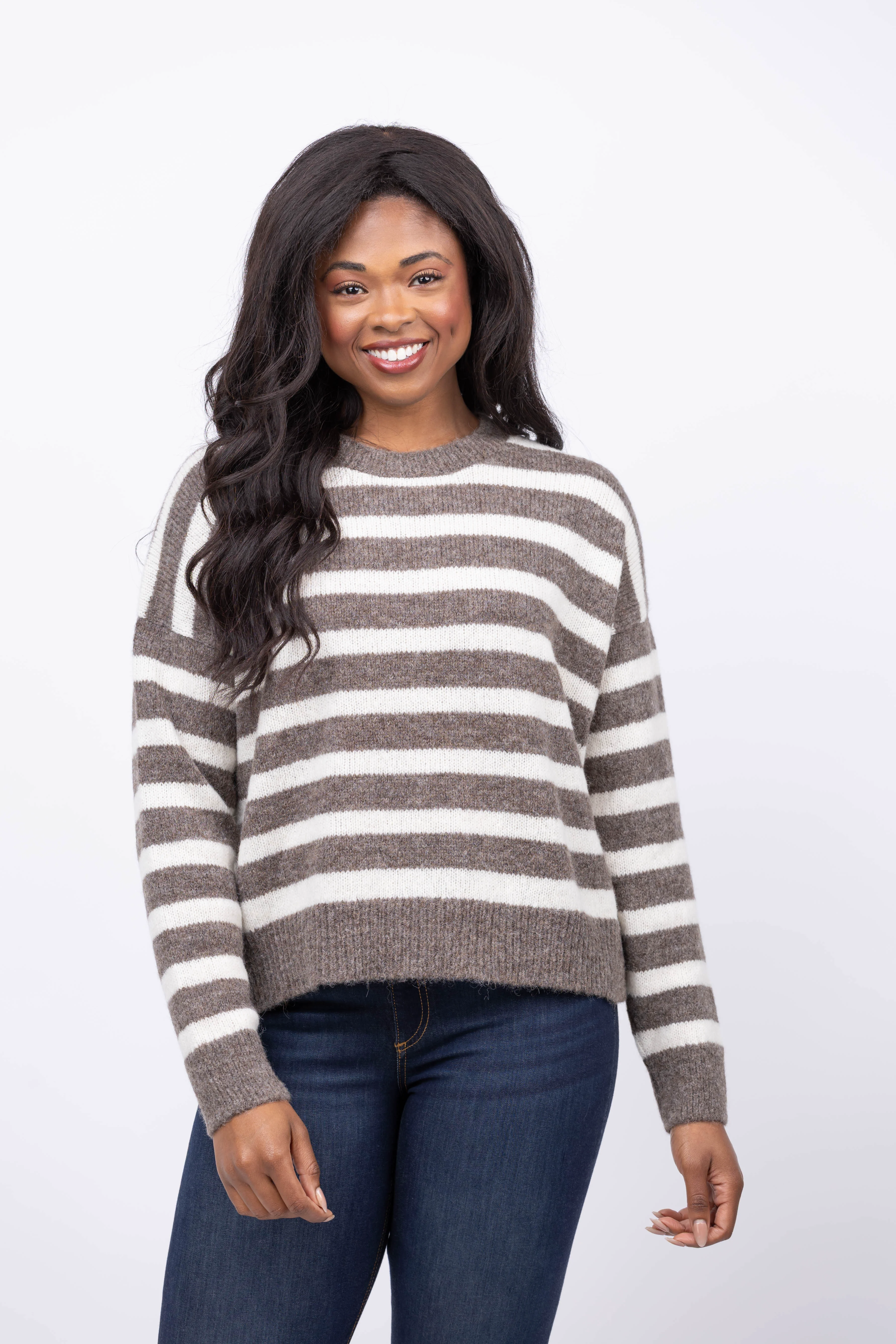 Advanced XiRENA Lela Sweater in Wheat Ivory Specialty