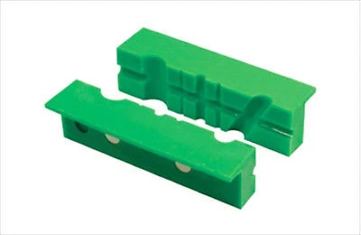 Casual 4 Plastic Magnetic Soft Jaw V Groove Pads for Metal Vise Original
