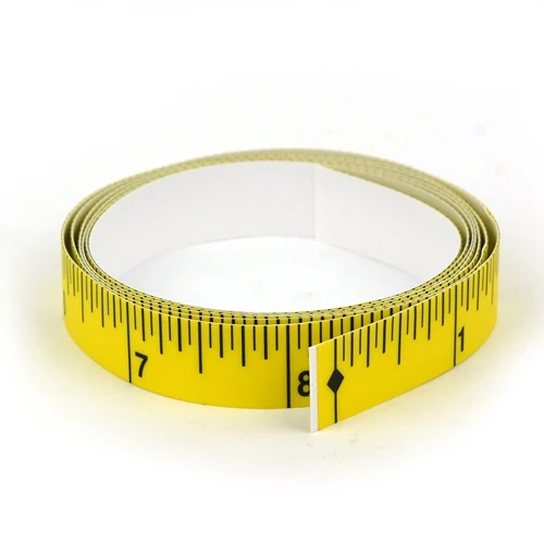 Durable 19645 Peel Off Left to Right Self Stick On Tape Measure Ruler Eco-Friendly