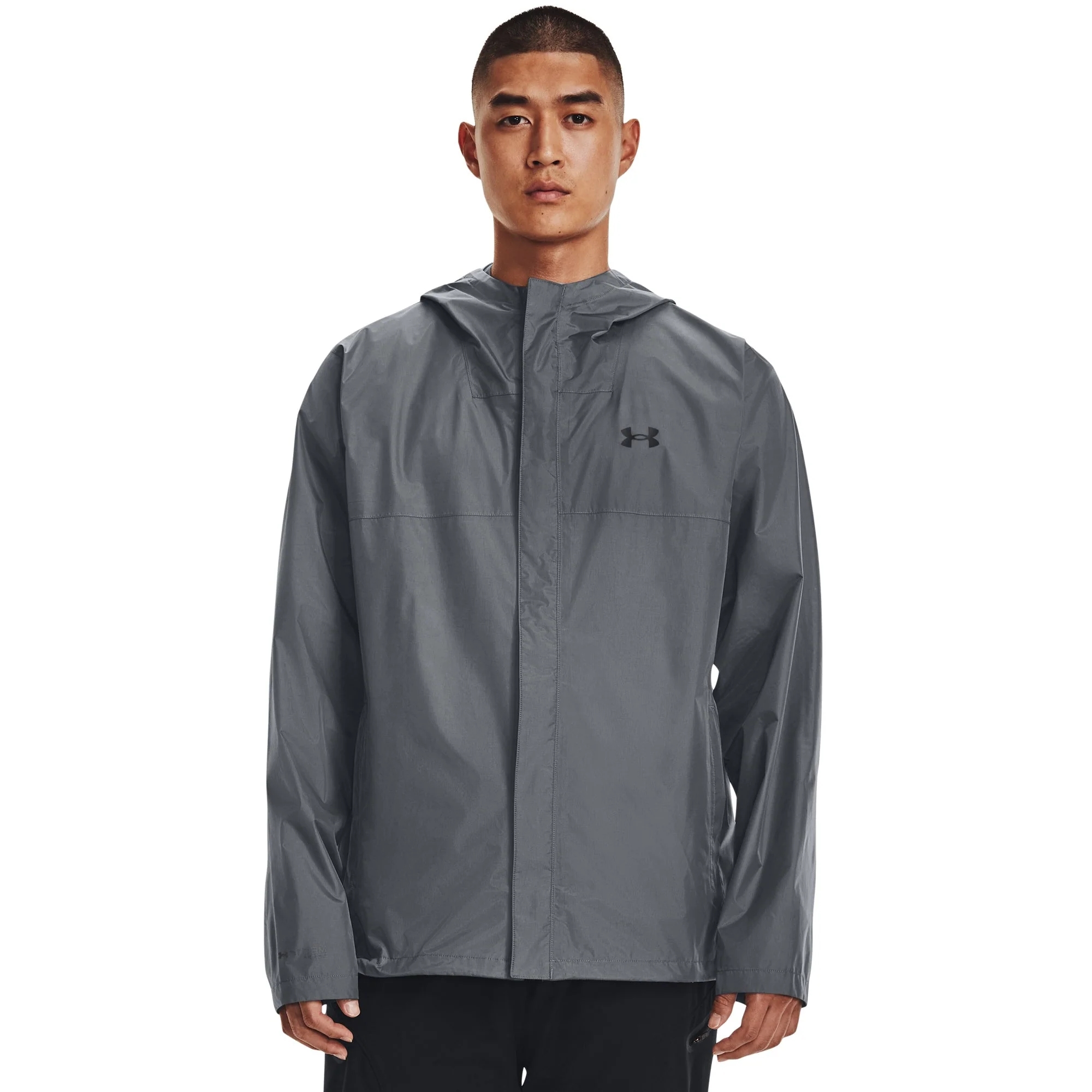 Long-Lasting Under Armour Mens UA Stormproof Cloudstrike 2.0 Jacket - Grey Professional