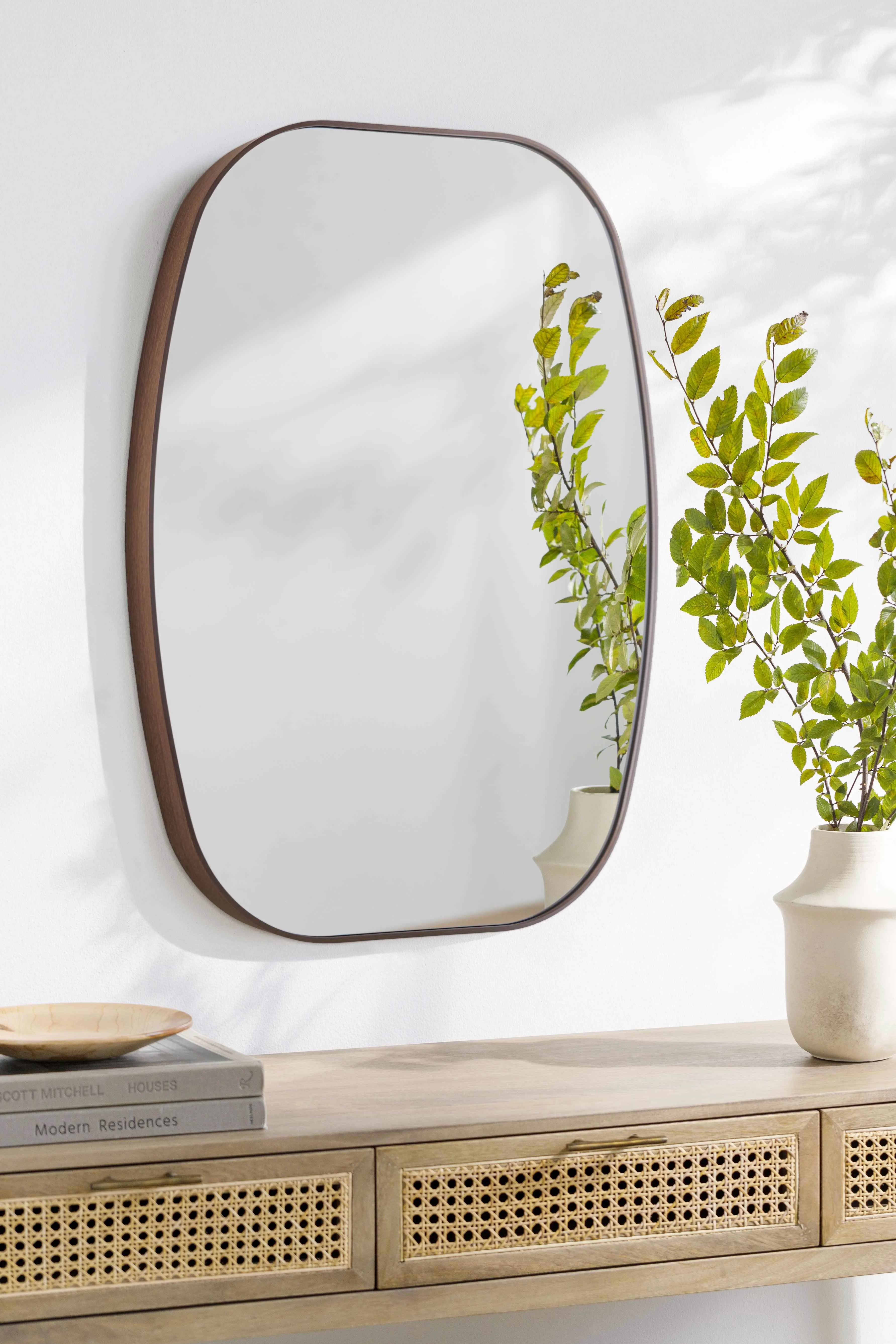 Sustainable Kopparberg Dark Brown Mirror Responsible