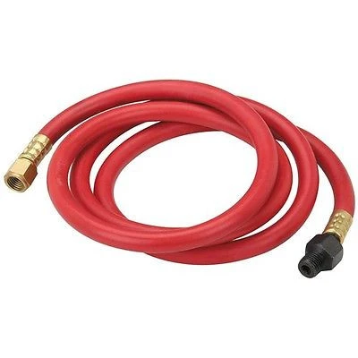 Enhanced 5 Foot Swivel End Whip Rubber Short Air Hose Lead In Reusable