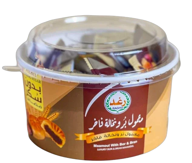 Fashionable Premium Maamoul with Whole Wheat and Bran Toffee Luxury