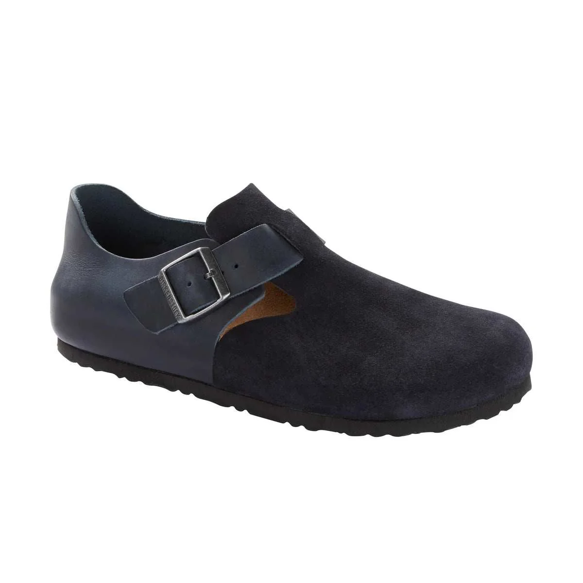 Advanced Birkenstock London Suede Leather Night Blue Original Design