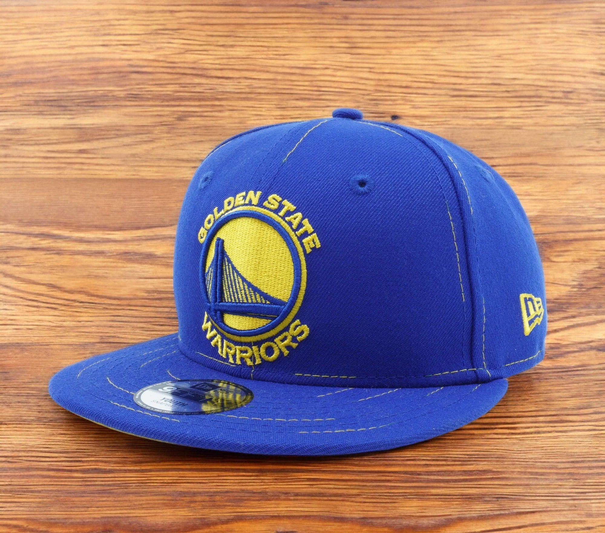 Superior New Era Youth NBA Golden State Warriors Savvy Stitch 9Fifty Snapback Hats Expertly Made