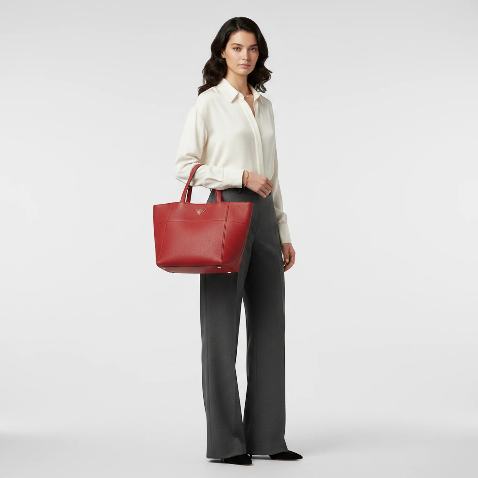 High-Grade Prada · Leather Tote Lightweight