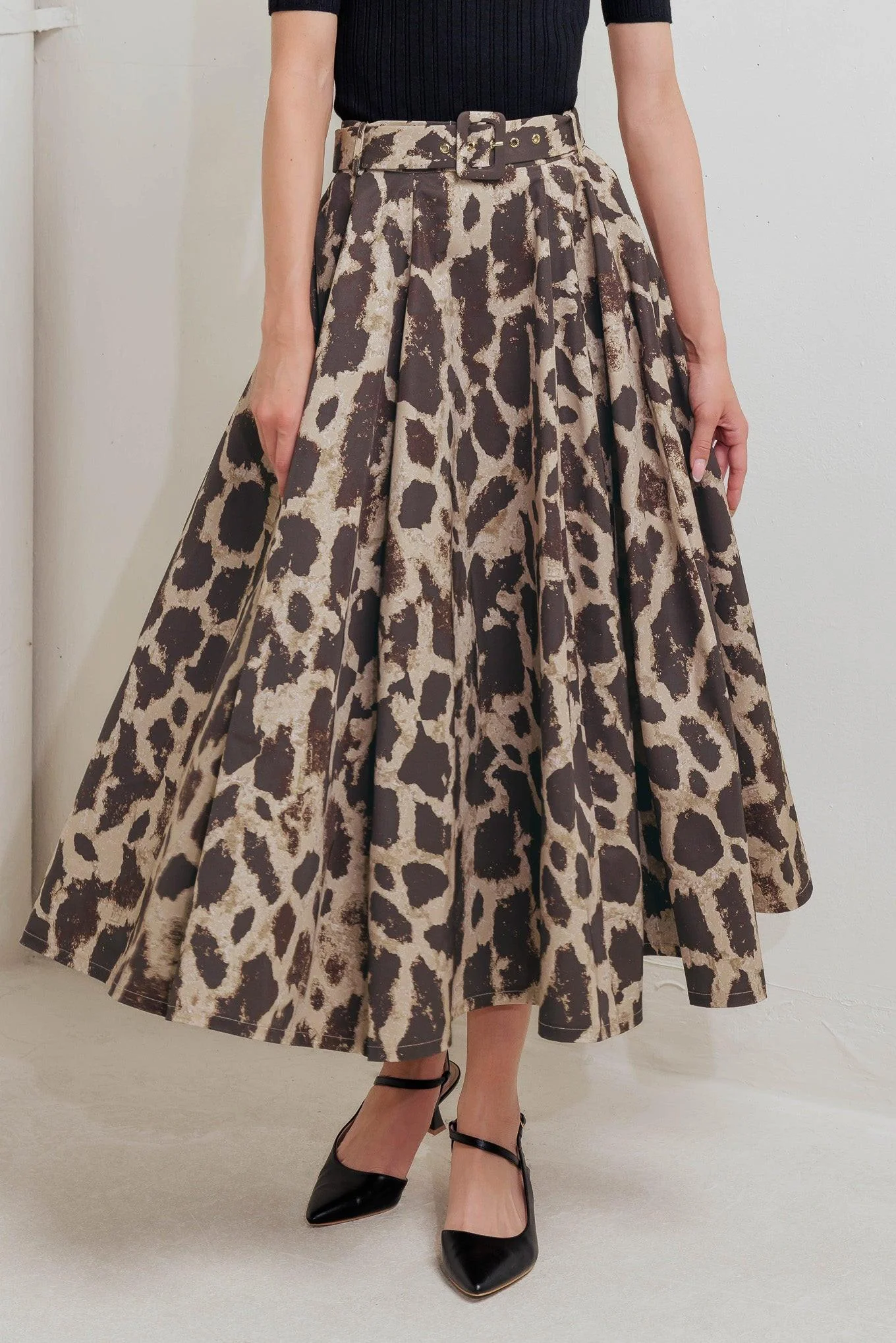 Efficient Leo Lover Woven Full Midi Skirt Sustainable