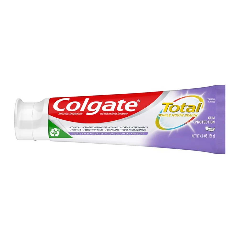 Advanced Colgate Total Gum Protection Toothpaste Mint 4.8 Oz Classic