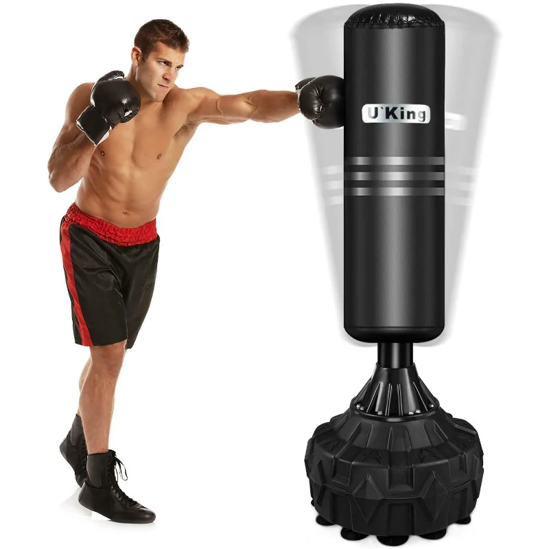 Verified Heavy Duty Standing Punching Training Bag 67 Certified