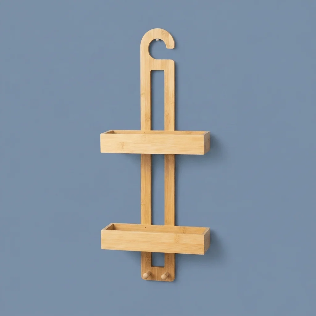 Certified Hanging Bamboo Shower Caddy Fine