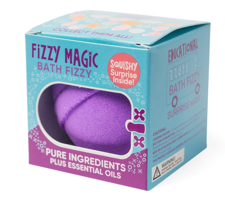 Specialty Bath Bomb Sparkly Squishy Surprise Fine