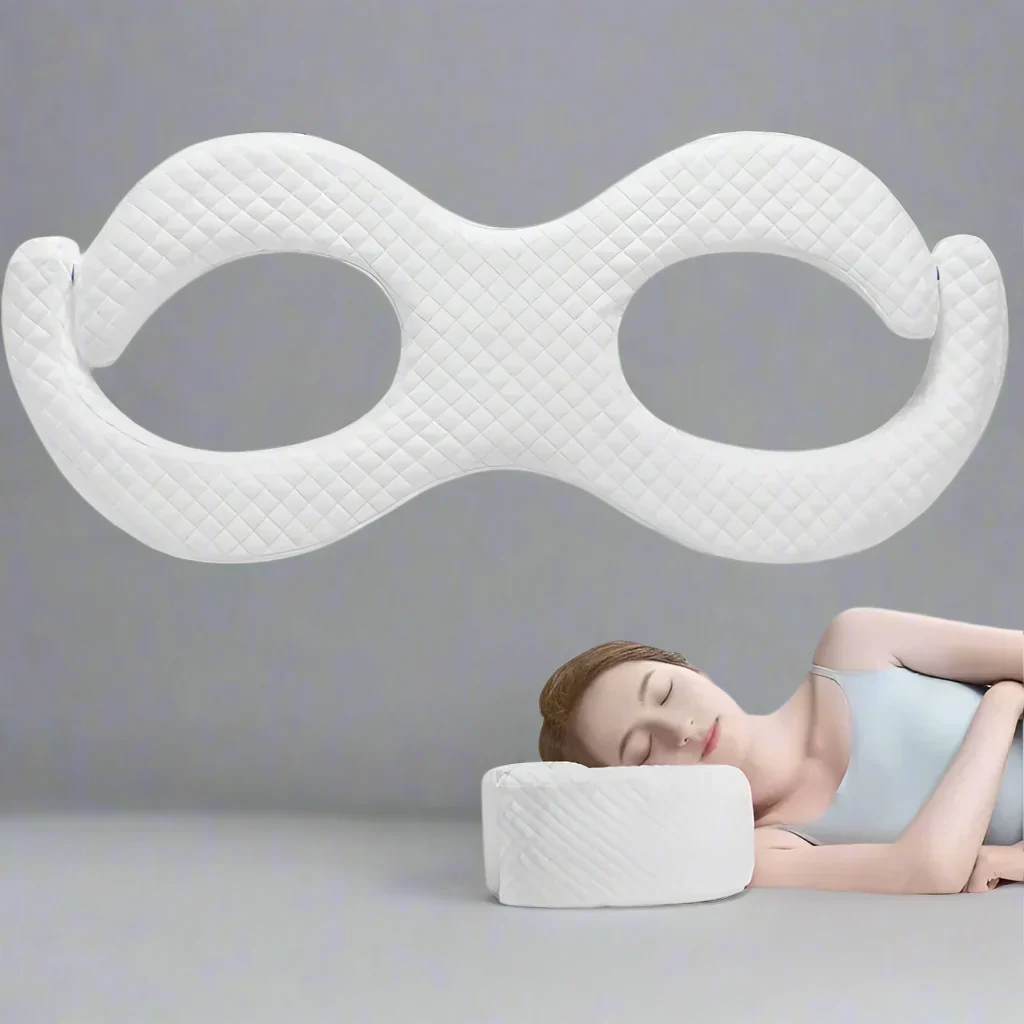 Genuine Anti-Wrinkle Side Sleeper Pillow – Soft Face- Beauty Pillow Easy-to-Use