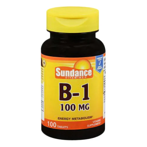 Superior Sundance Vitamins B-1 100 Mg Energy Metabolism Tablets 100 Ea Advanced