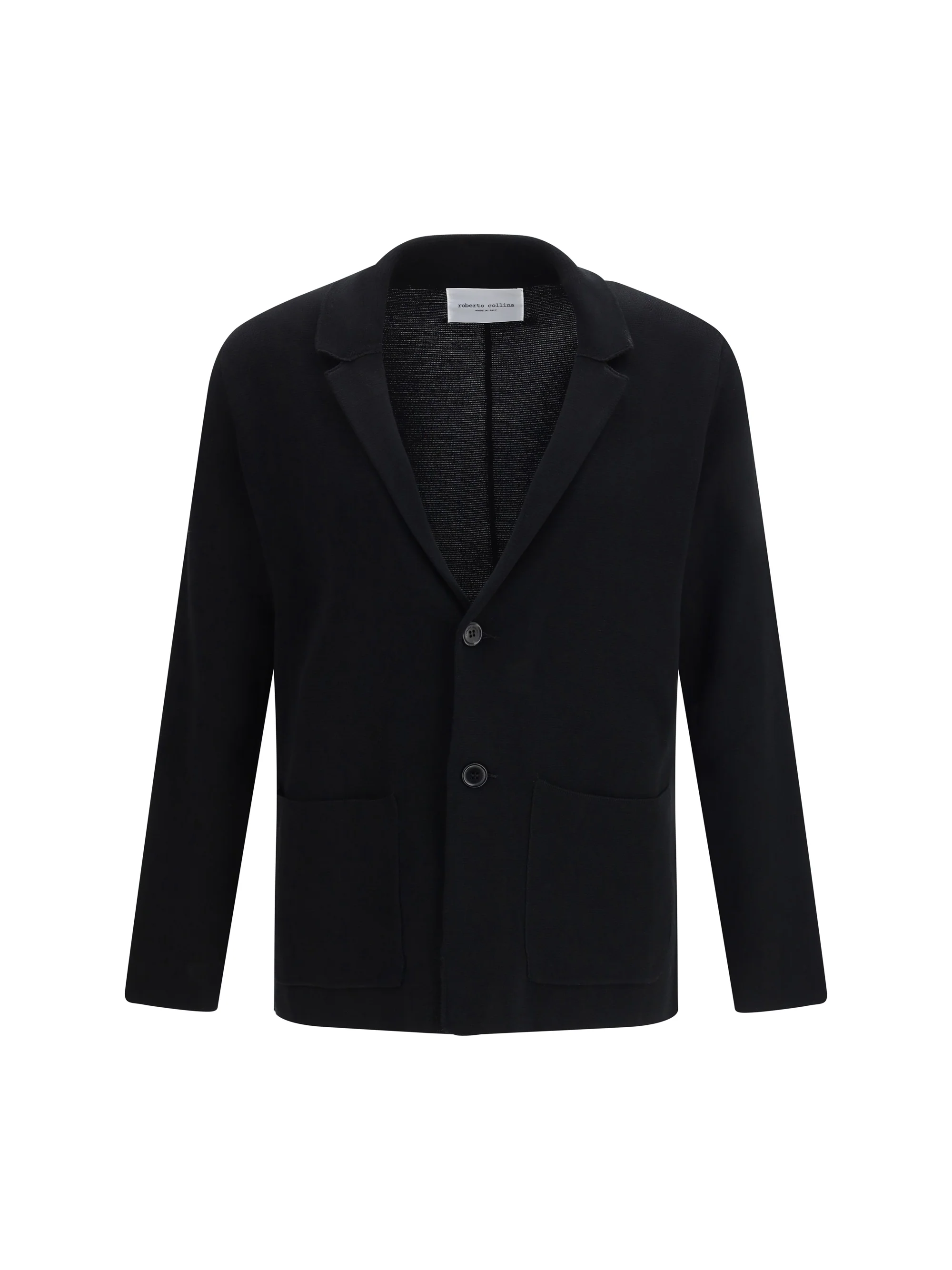 Classic Knit Jacket Black Reliable