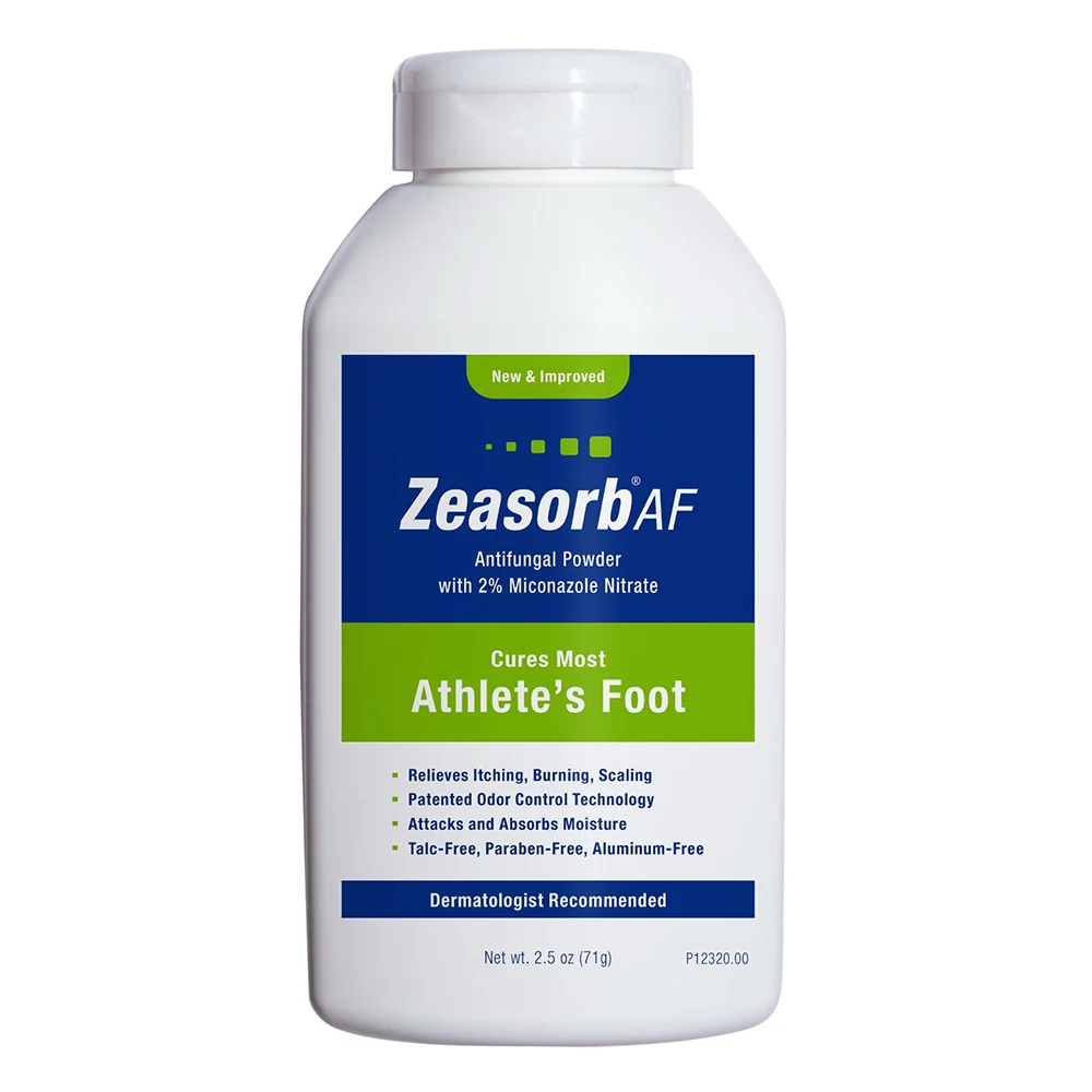 Versatile Zeasorb Athletes Foot Antifungal Powder Odor Control Treatment Super Abosorbent Powder 2.5 Oz Outstanding