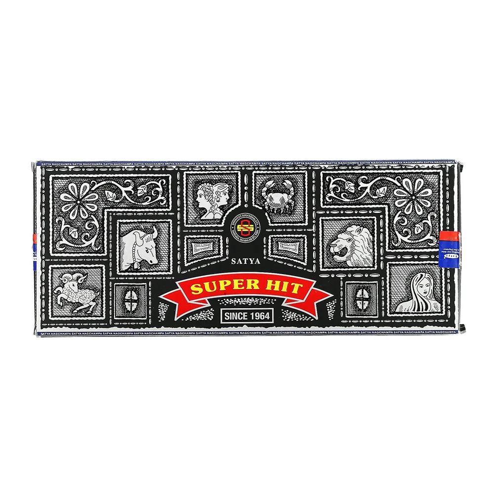 Clean Satya Sai Baba Nag Champa Super Hit Incense 100 Grams Organic