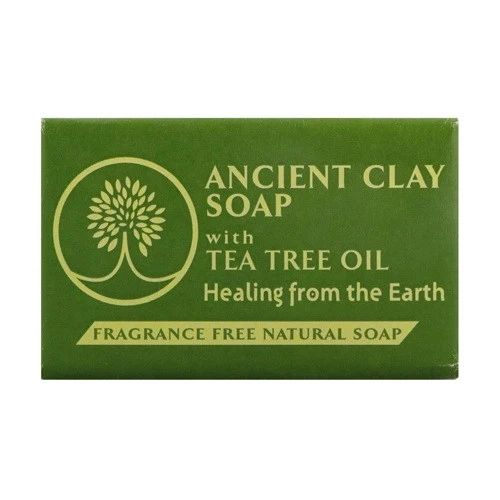 Sophisticated Zion Health Ancient Clay Fragrance Natural Soap With Tea Tree Oil - 6 Oz Lightweight