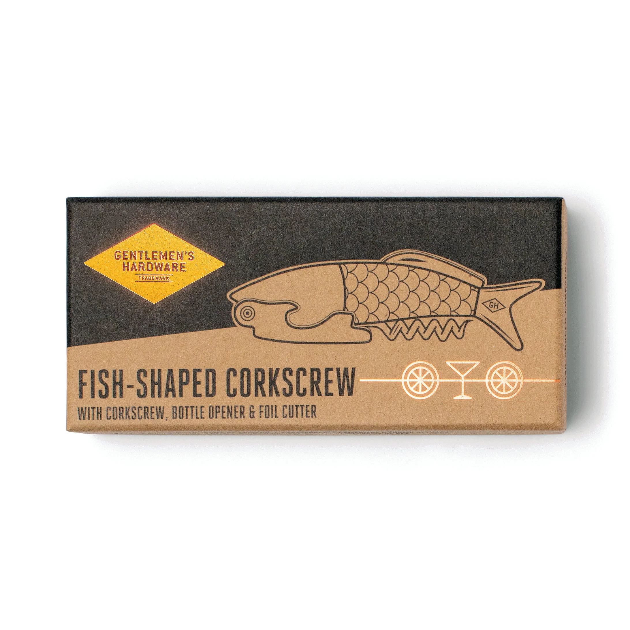 Next-Generation Fish Shaped Waiters Corkscew Verified