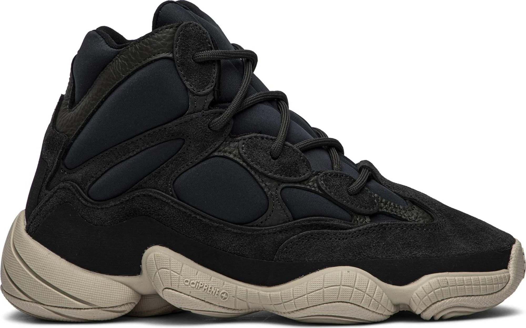 Versatile adidas Men's Yeezy 500 High 'Slate' Sneakers Organic