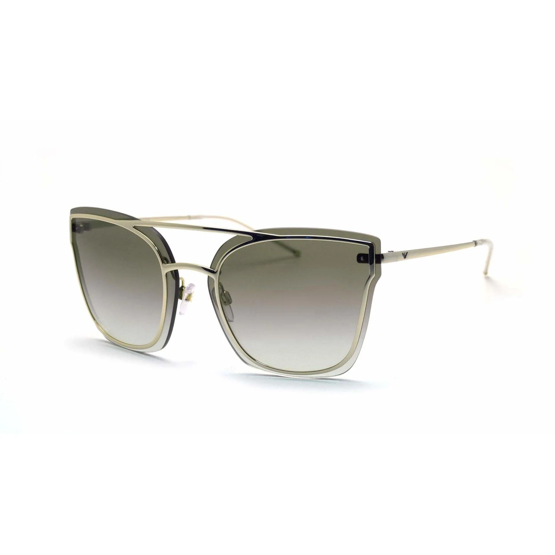 Refined Emporio Armani Women's Square Sunglasses High-Quality