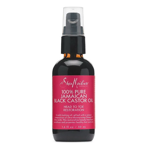 Enhanced Shea Moisture Pure Jamaican Black Castor Oil 1.6 oz Versatile