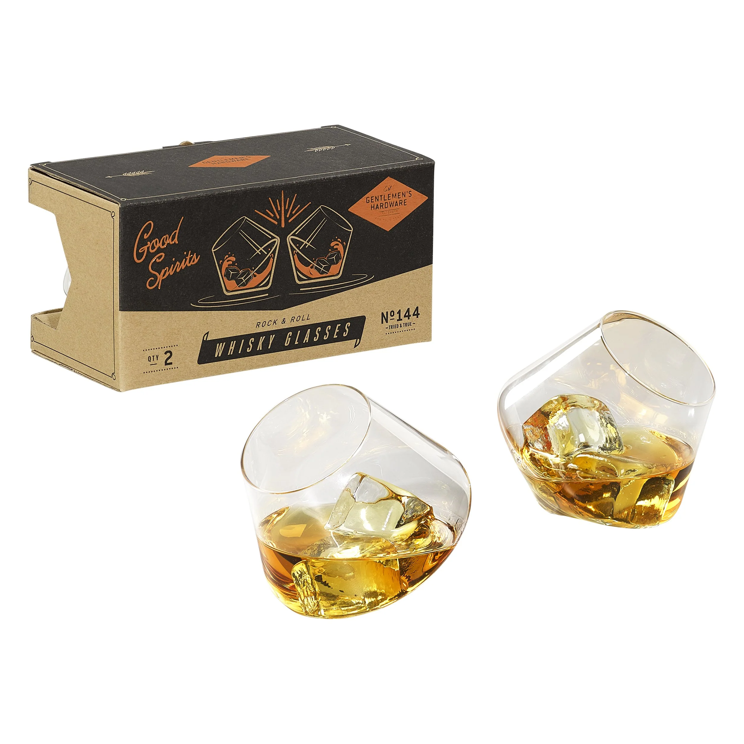 Contemporary Rocking Whiskey Glasses Quality