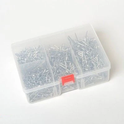 Dependable Box of Assorted Aluminum Pop Rivets Official