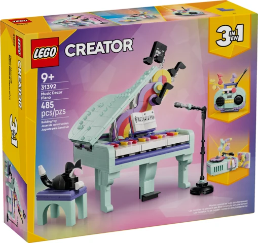 High-Quality Creator Music Decor Piano with Cat Professional