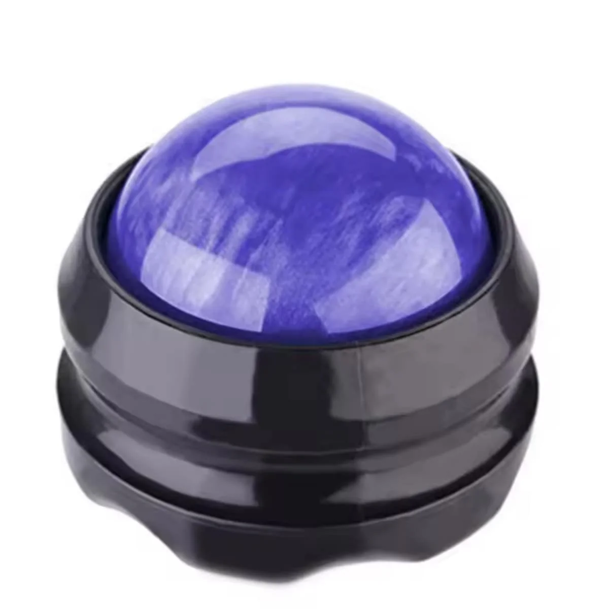 Exclusive Resin Massage Ball with Base Portable Manual Roller for Muscle Recovery Pain Relief User-Friendly