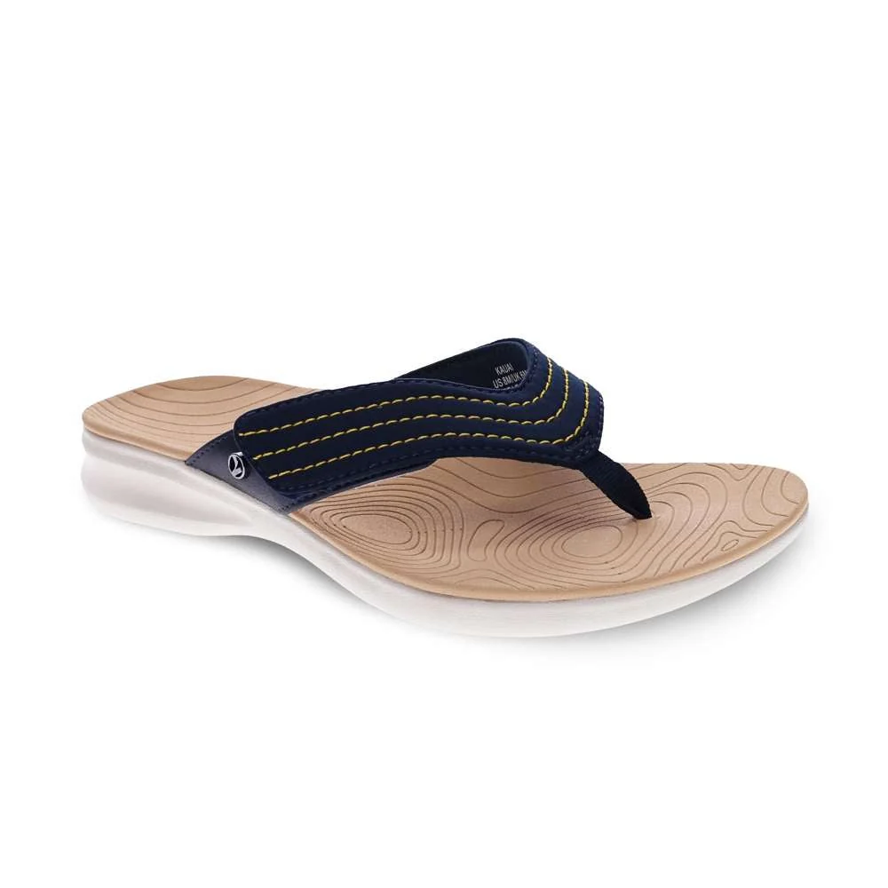 Eco-Friendly Kauai Toe Post Sandal - Sapphire Durable