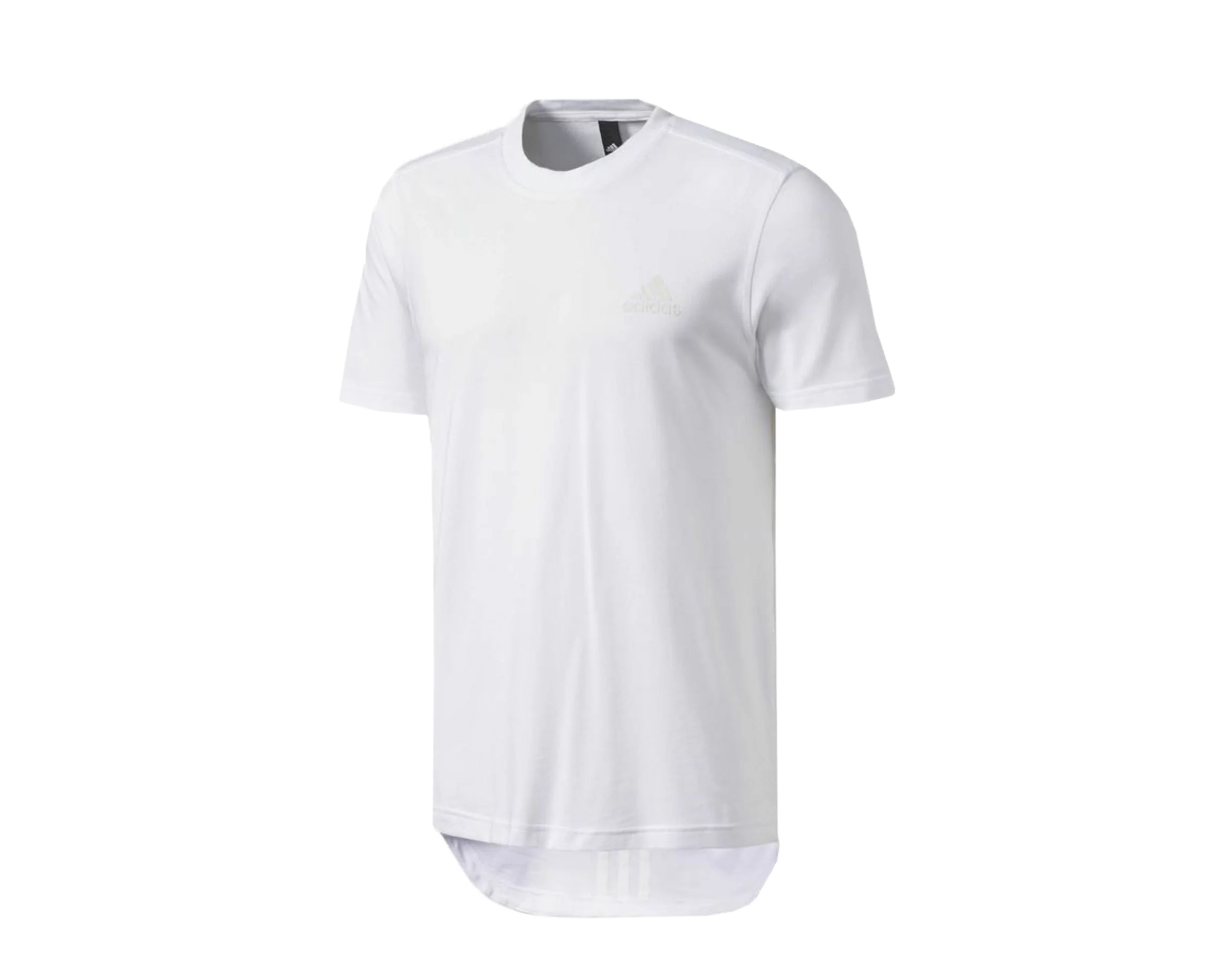 Trusted adidas Essentials Droptail 3-Stripes Men's T-Shirt — White Artisan