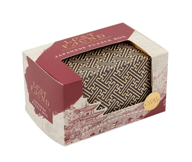 Advanced Lost Found Japanese Puzzle Box Comfortable