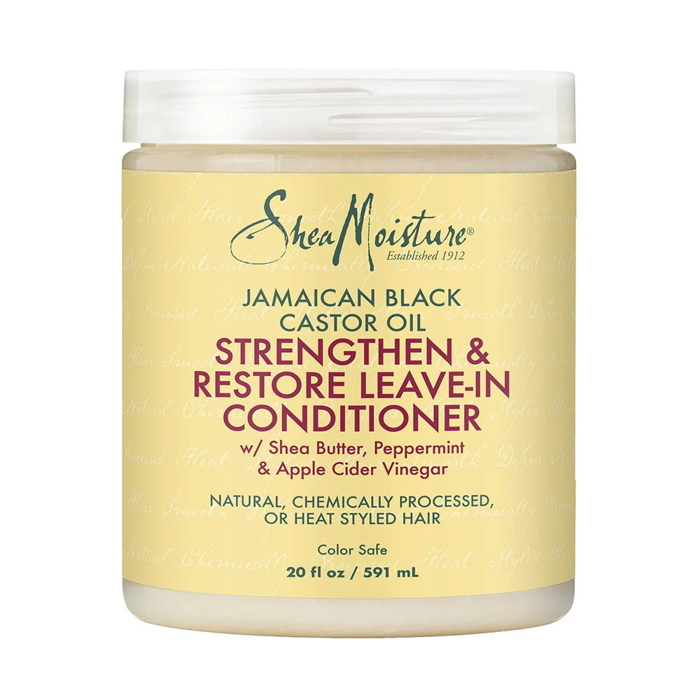 Environmentally Friendly SheaMoisture Leave In Conditioner For Hair Jamaican Black Castor Oil 20 Oz Comfortable