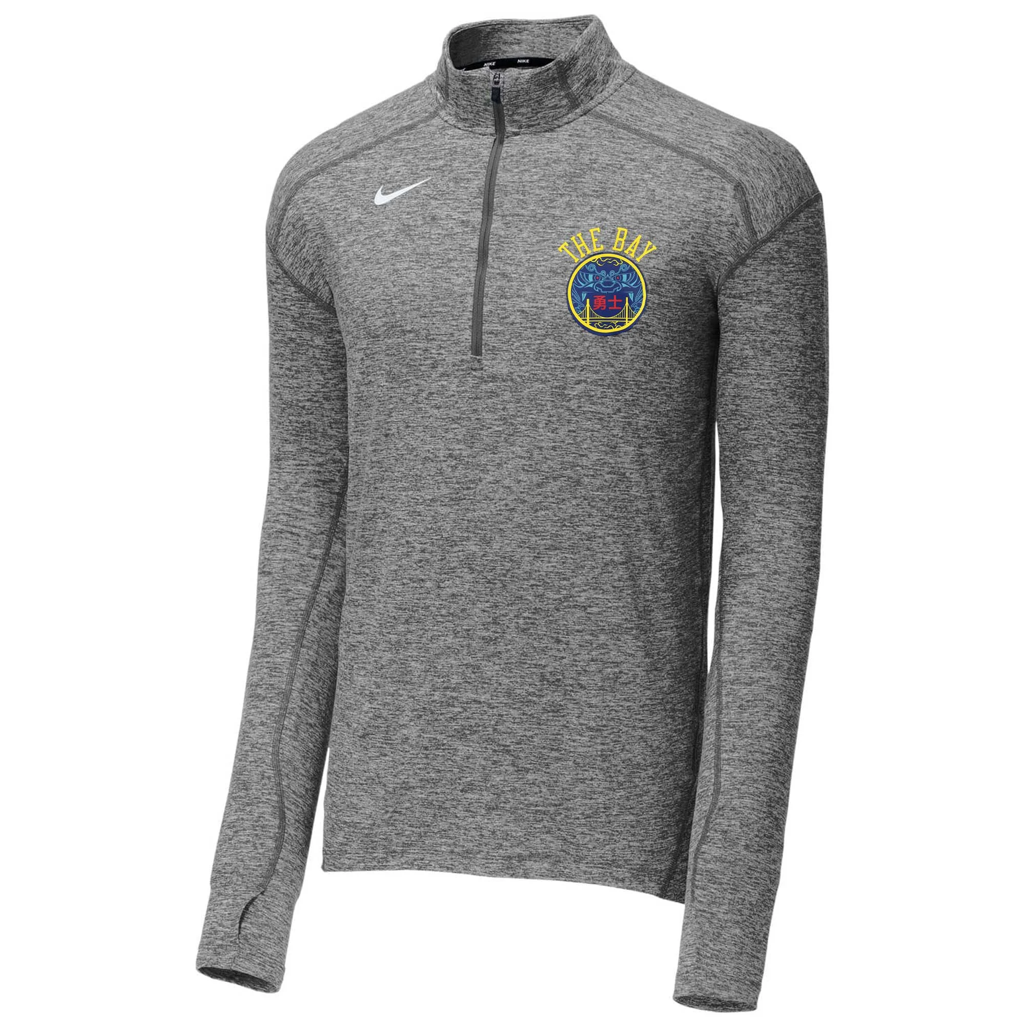 User-Friendly Nike Men's NBA Golden State Warriors The Bay 1 4 Zip Pullover Premium