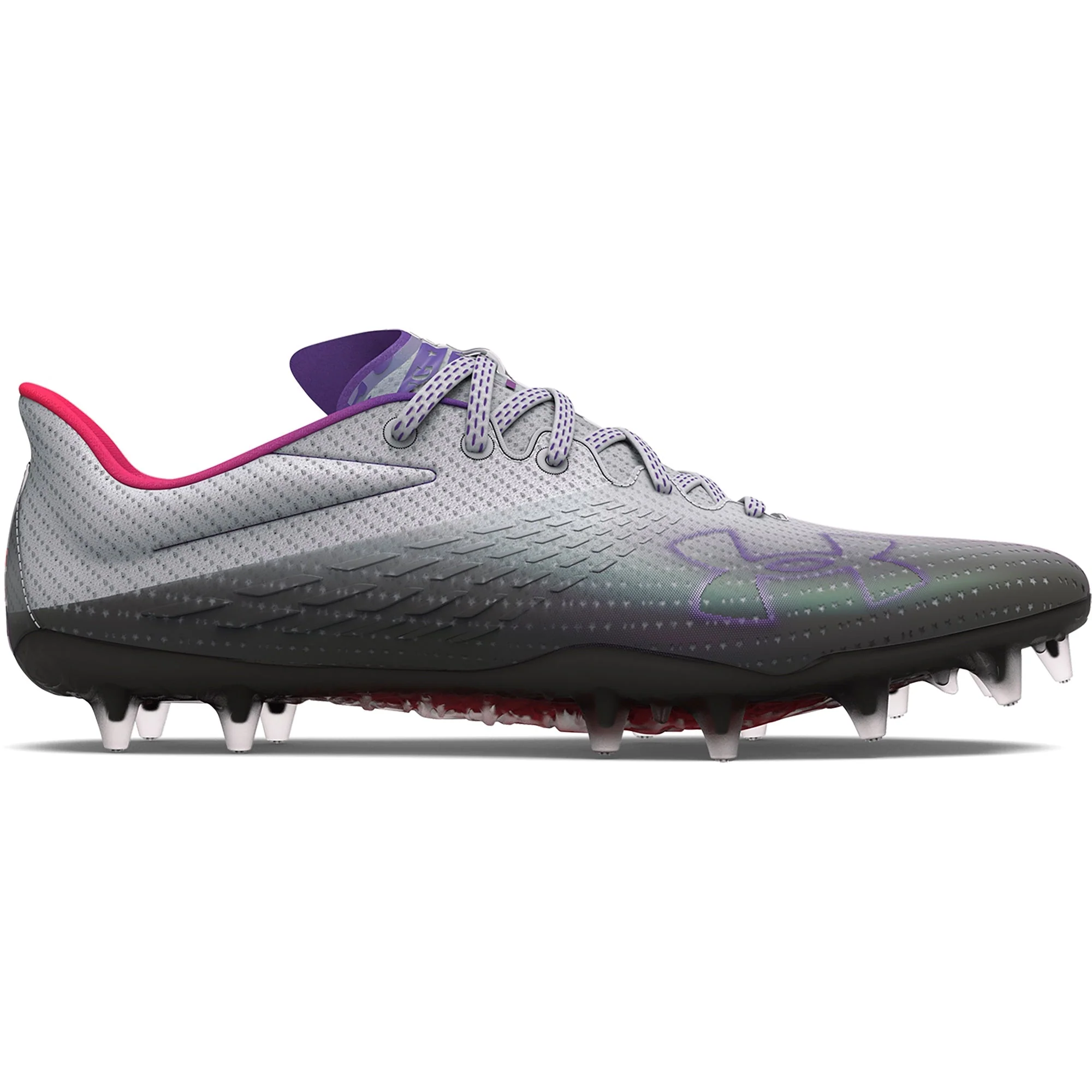 Consistent Under Armour Womens Blur Smoke MC Football Cleats - Grey Black High-Performance