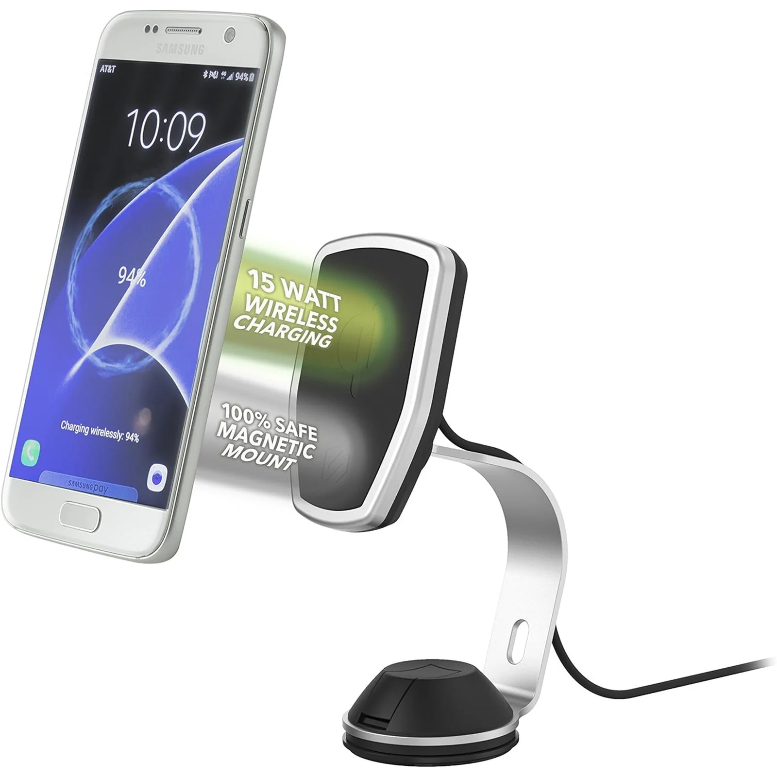 Flexible Scosche Mount Wireless Charging Magnetic Mount Fast