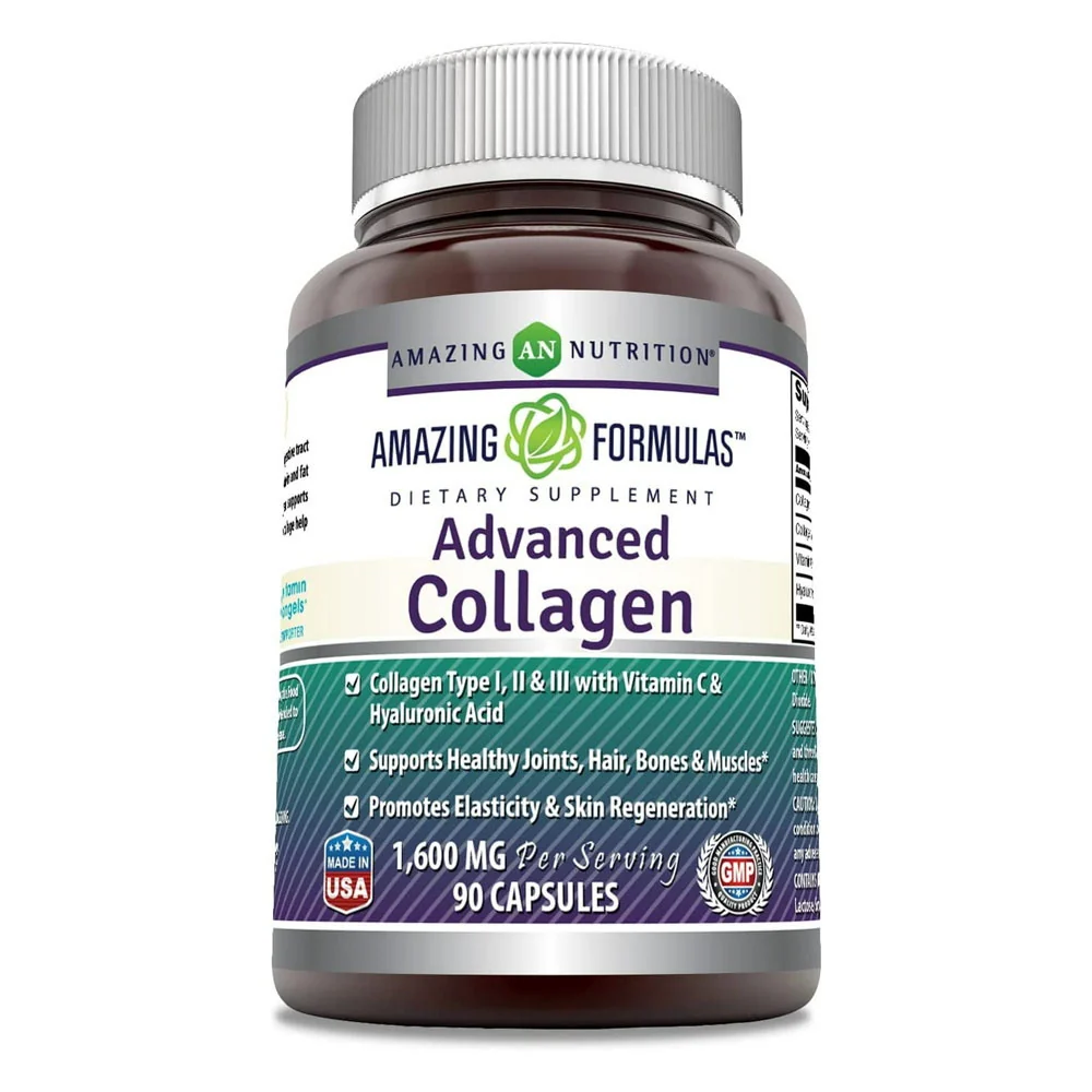 Proven Nutrition Formulas Advanced Collagen 1600 Mg Per Serving 90 Ea Authentic