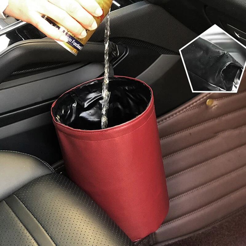 Official Premium Portable Car Garbage Trash Can Original