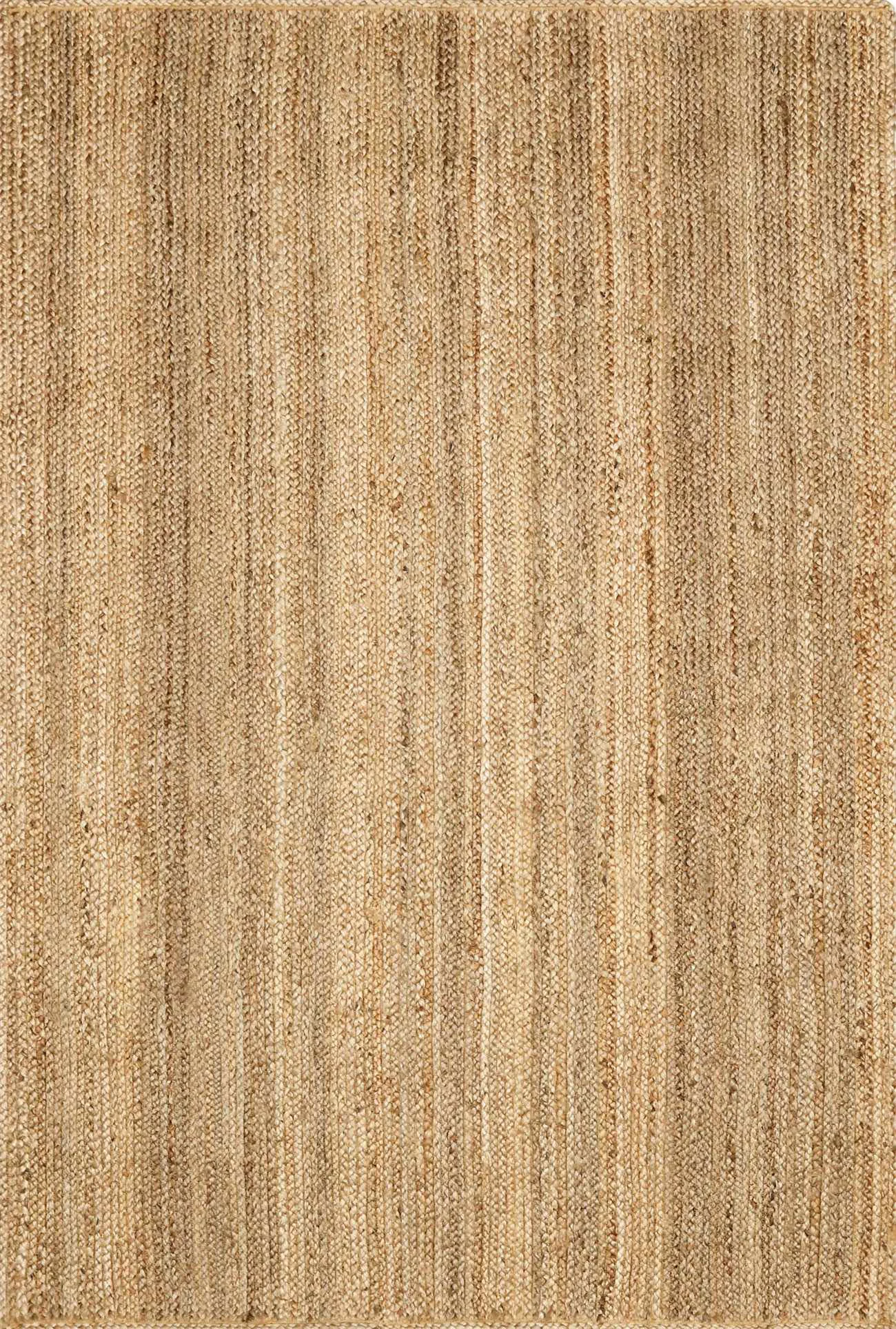 Classic Shippagan Tan Jute Braided Rug Fast