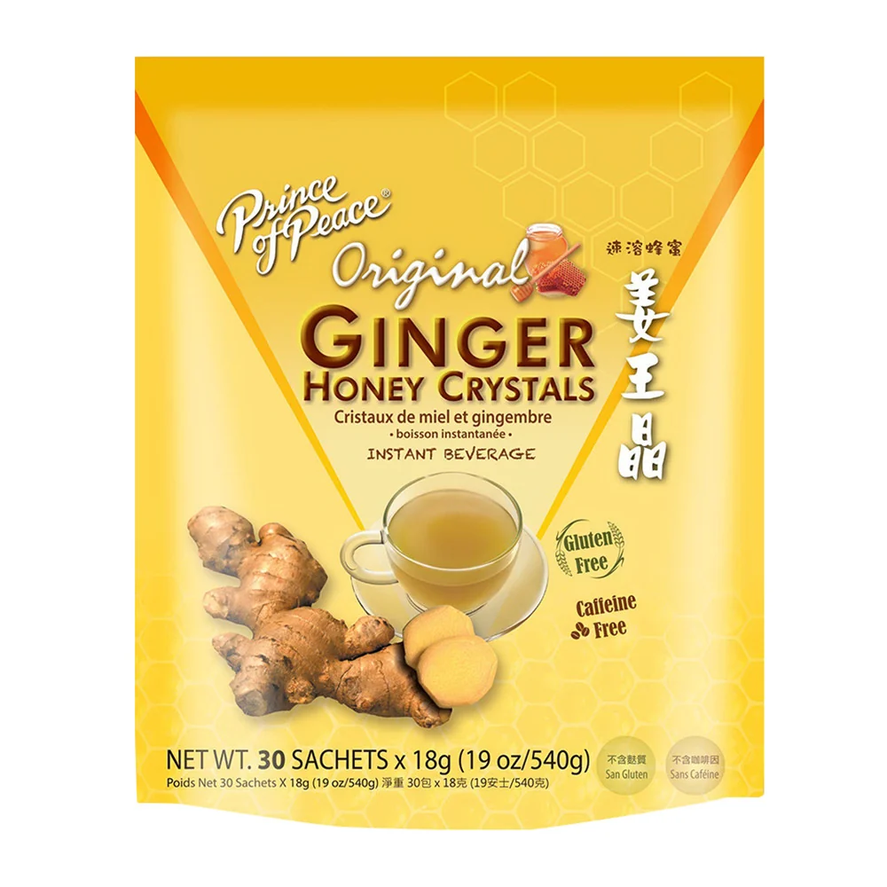 Breathable Prince Of Peace Instant Ginger Honey Crystal Packets 30 Ea Classic