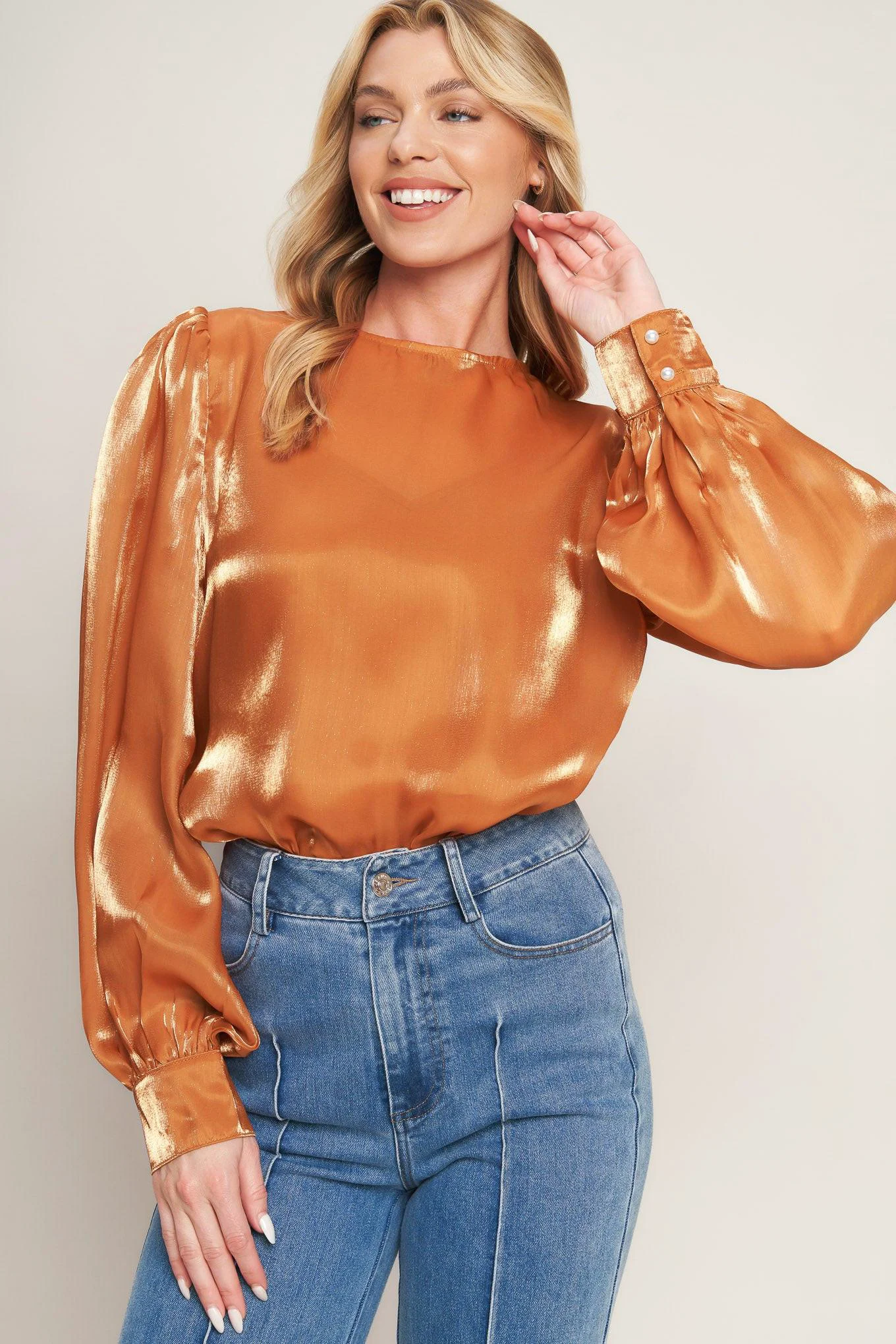 Relaxed Outing Light Woven Top Sustainable