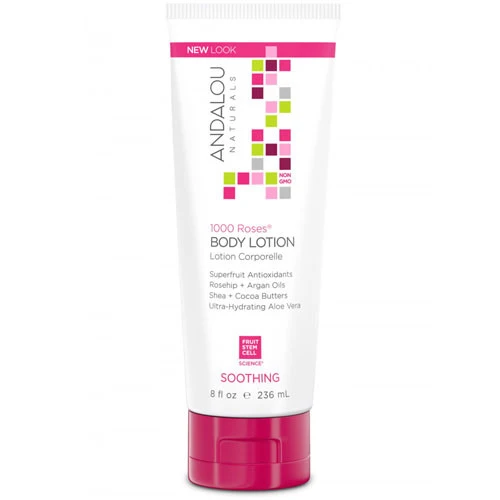 User-Friendly Andalou Naturals 1000 Roses Soothing Body Lotion Rose Stem Cells 8 Oz Modern