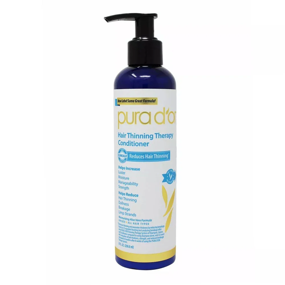 Smooth Pura D Or Hair Thinning Therapy Conditioner 8 Oz World-Class