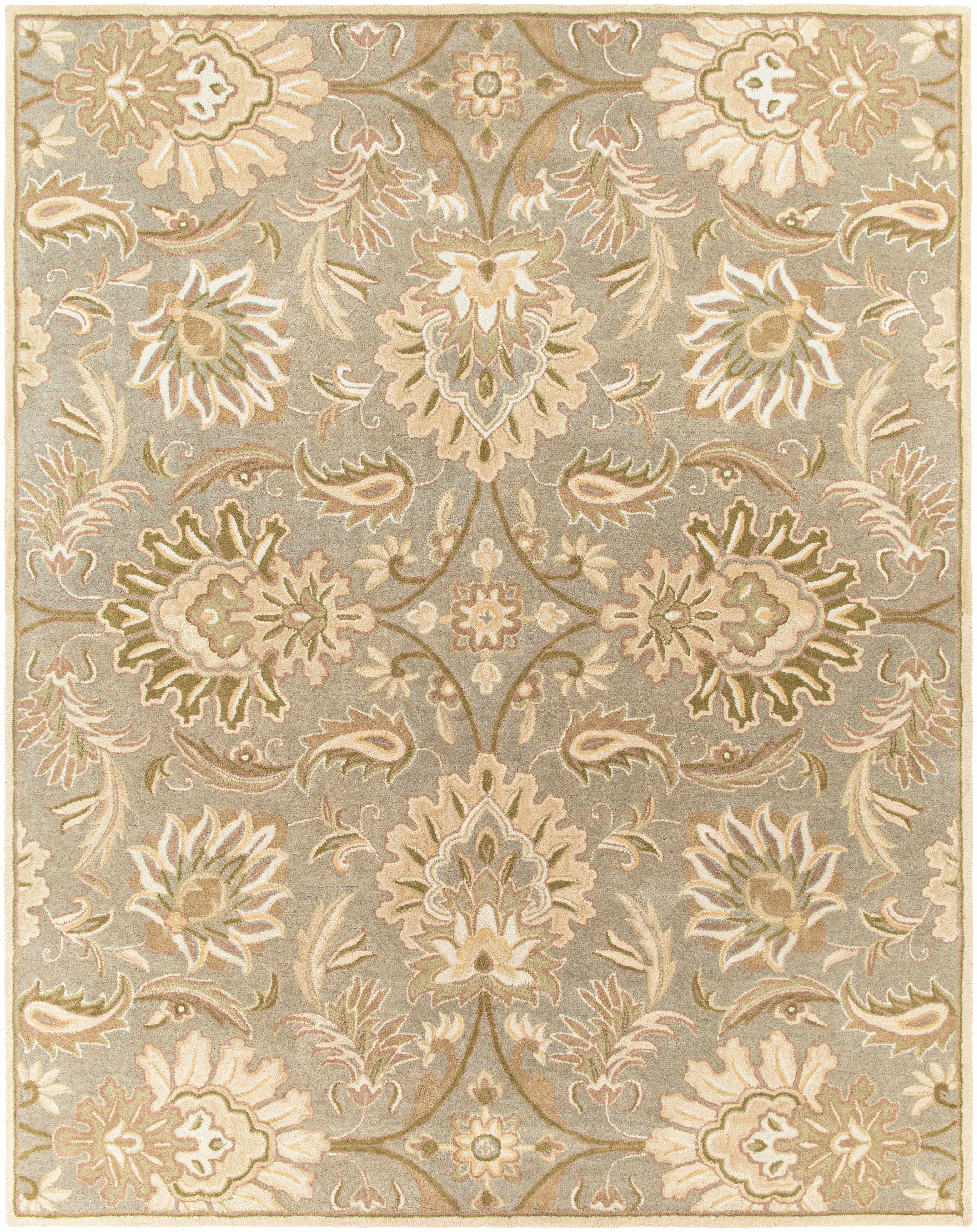 Minimalist Chesterton Hand Tufted Ivory 1111 Area Rug Sophisticated